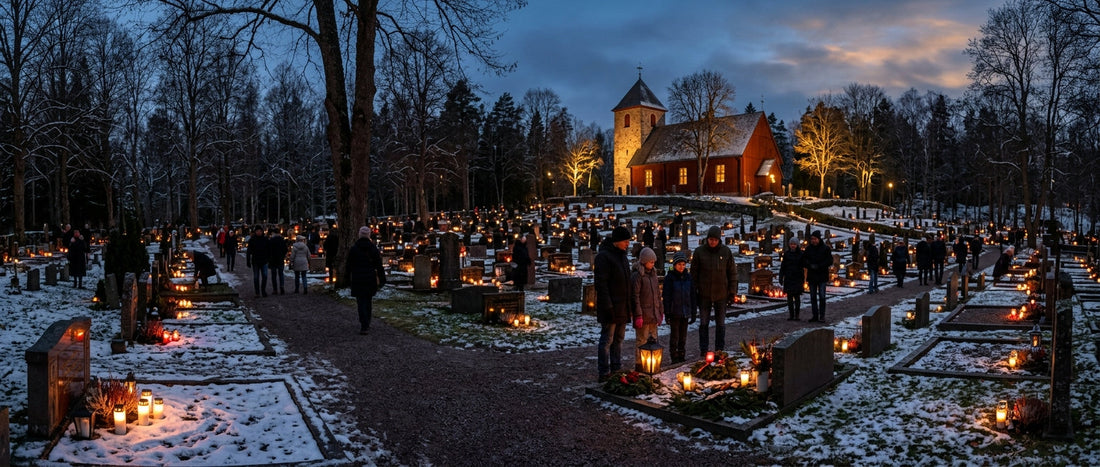Alla helgons dag in Svezia: la tradizione nordica che non è Halloween