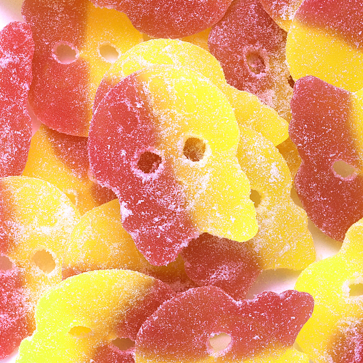 Bubs Lemon Raspberry Skulls - Teschi Limone e Lampone