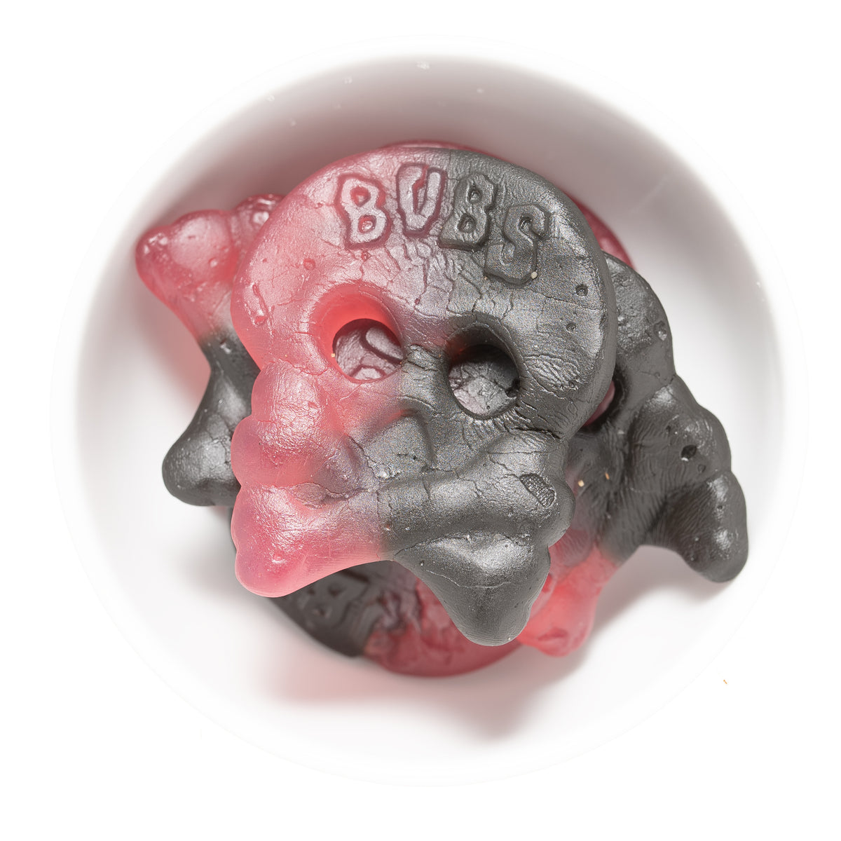 Bubs Salty Liquorice Skulls - Teschi Lampone e Liquirizia Salata