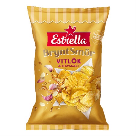 PATATINE AL BURRO TOSTATO, AGLIO E SALE MARINO 175G