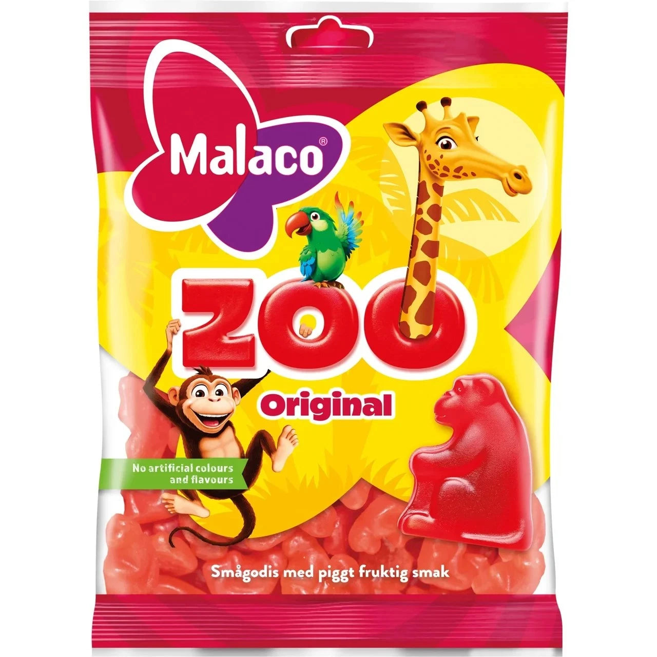 ANIMALETTI ZOO FRUTTA TROPICALE 95G